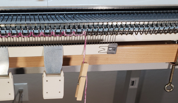 A spring-type clothes pin works great too!